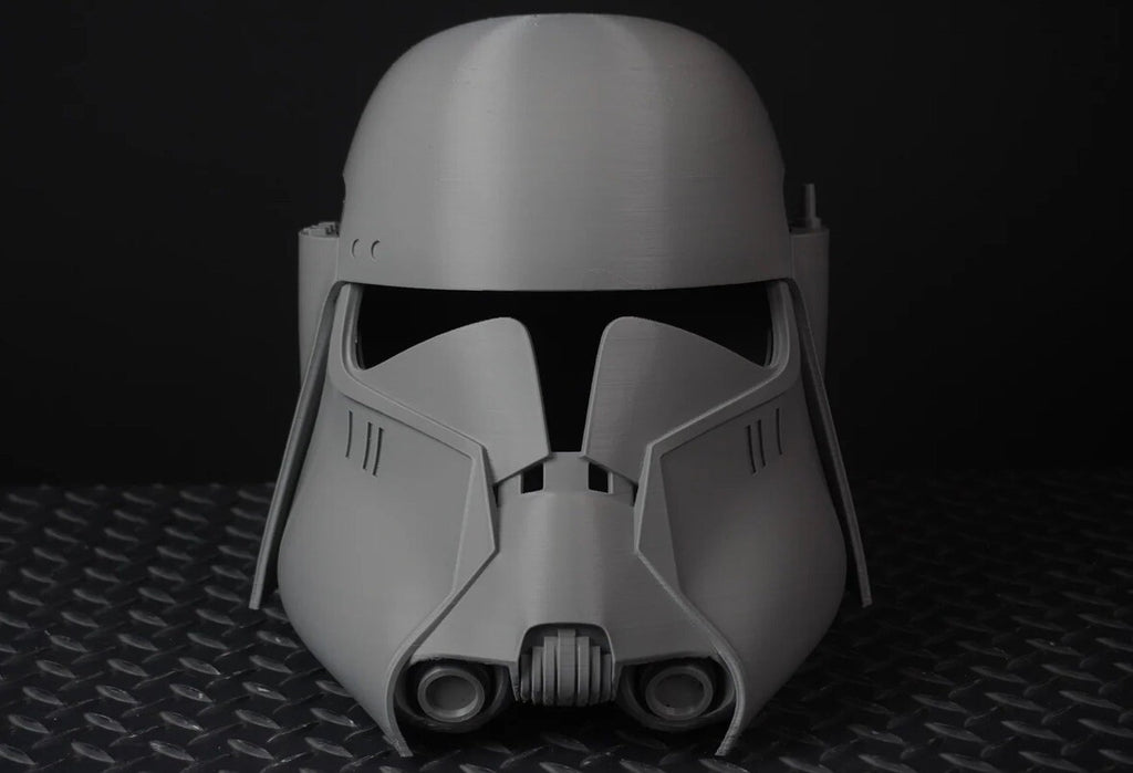 Star Wars Commander Bacara Clone Phase 2 Helmet Life Size | 3D Cosplay Prop3
