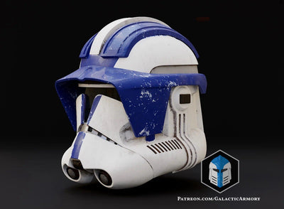Clone Trooper Heavy Phase 2 Helm – Star Wars Cosplay DIY Kit – Ansicht 10