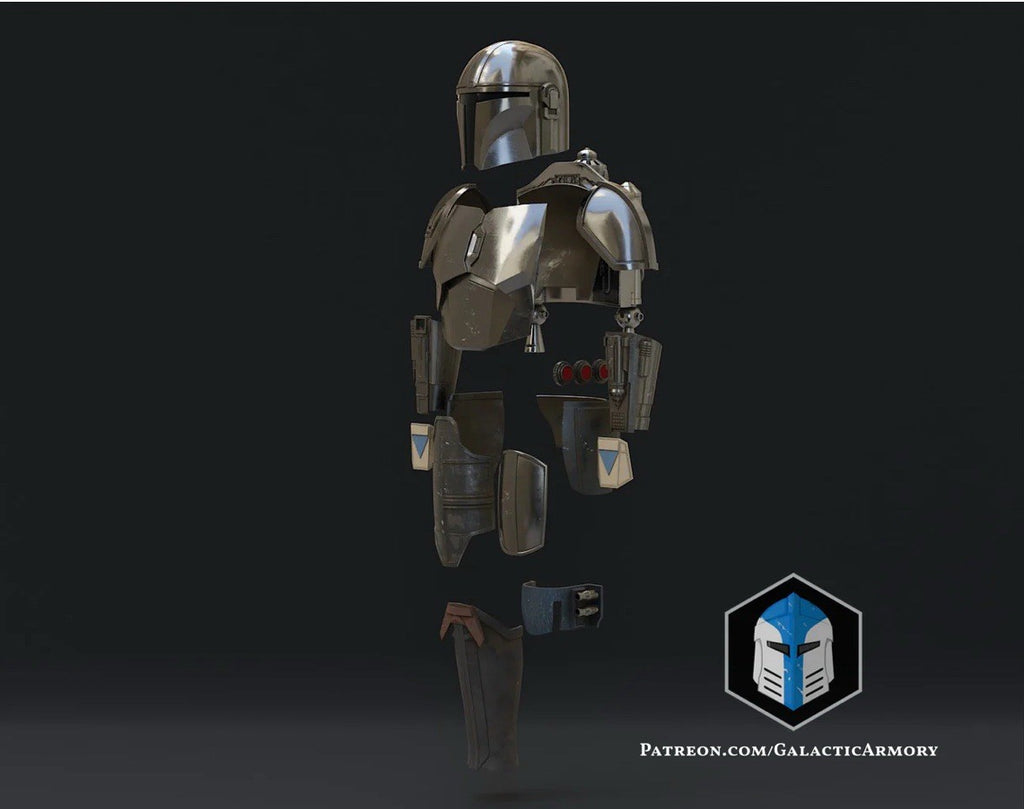 Mandalorian Schulter Star Wars DIY Cosplay Maßstab 1:17