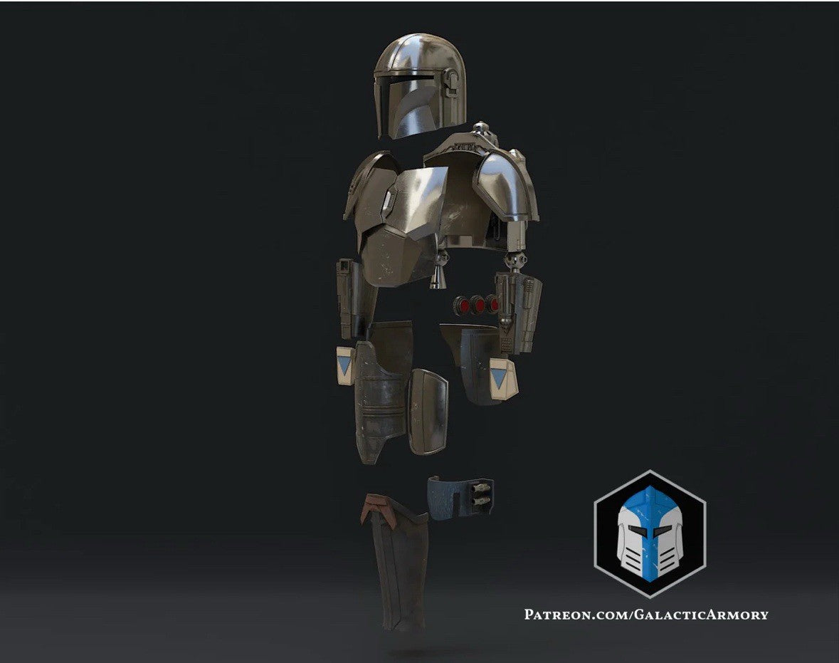 Mandalorian Schulter Star Wars DIY Cosplay Maßstab 1:17