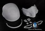 Helldivers 2 Light Gunner Helm Cosplay DIY Maßstab 1:12