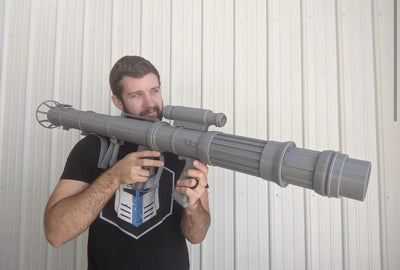 Raketenwerfer/ Smart Rocket Launcher 138cm - Star Wars Cosplay DIY11