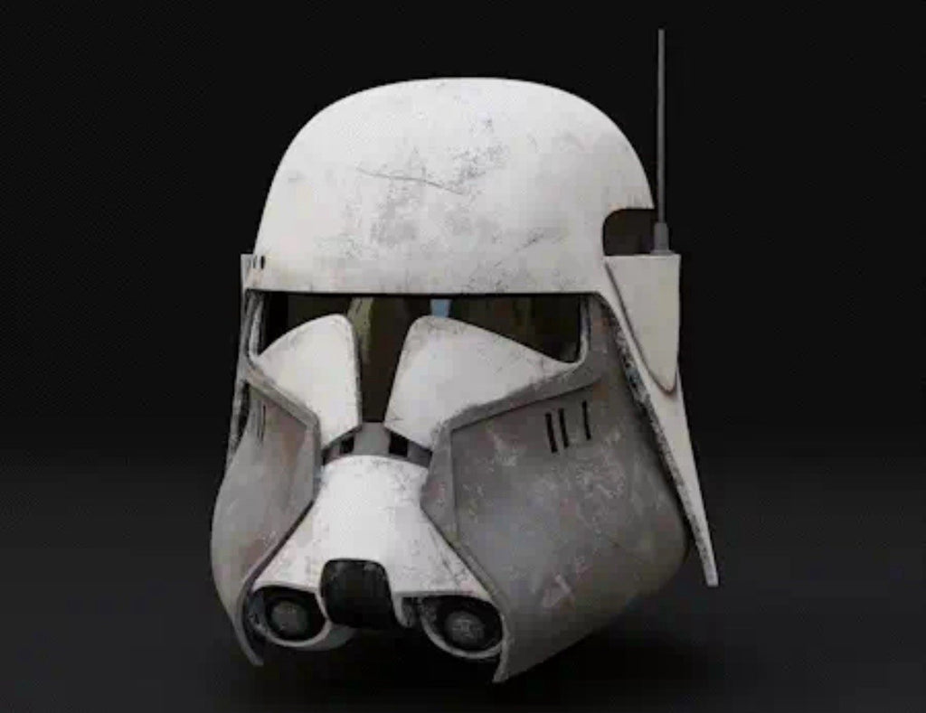 Star Wars Commander Bacara Clone Phase 2 Helmet Life Size | 3D Cosplay Prop0