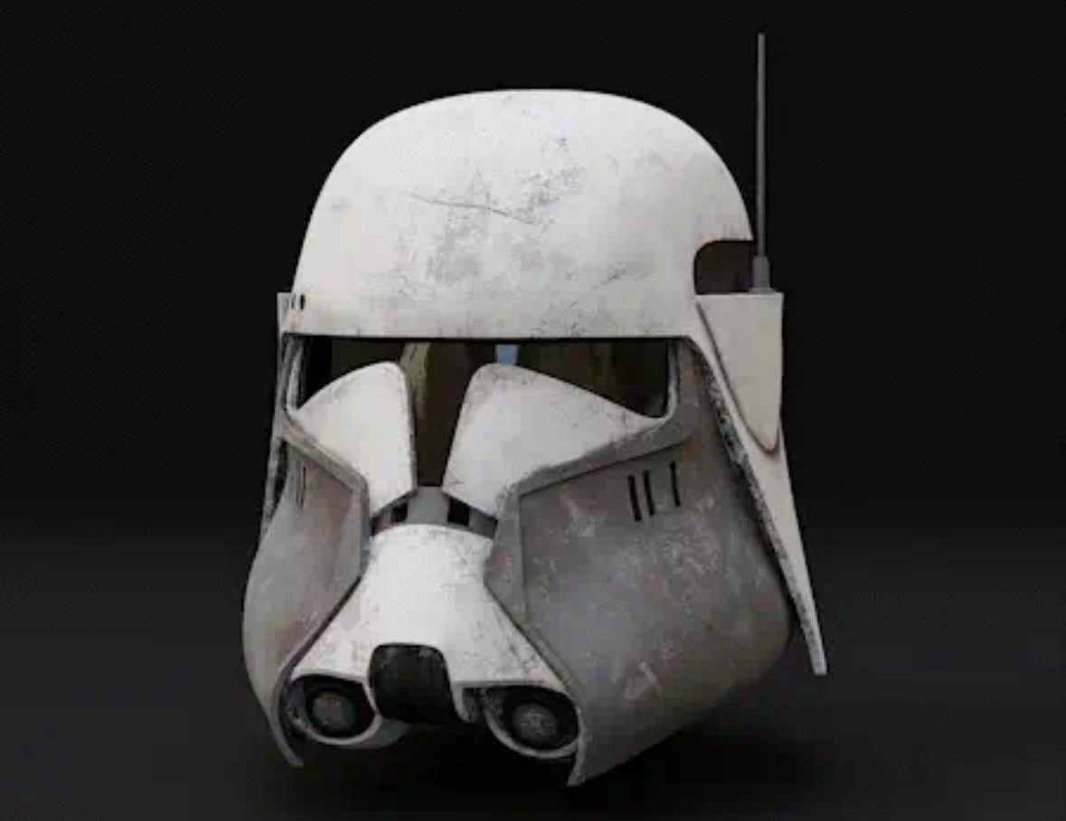 Commander Bacara Clone Phase 2 Helm – Star Wars Cosplay DIY Kit – Ansicht 1