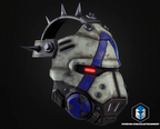 Borderlands 4 Psycho Maske Life Size | 3D Cosplay Prop DIY Psycho Mask6