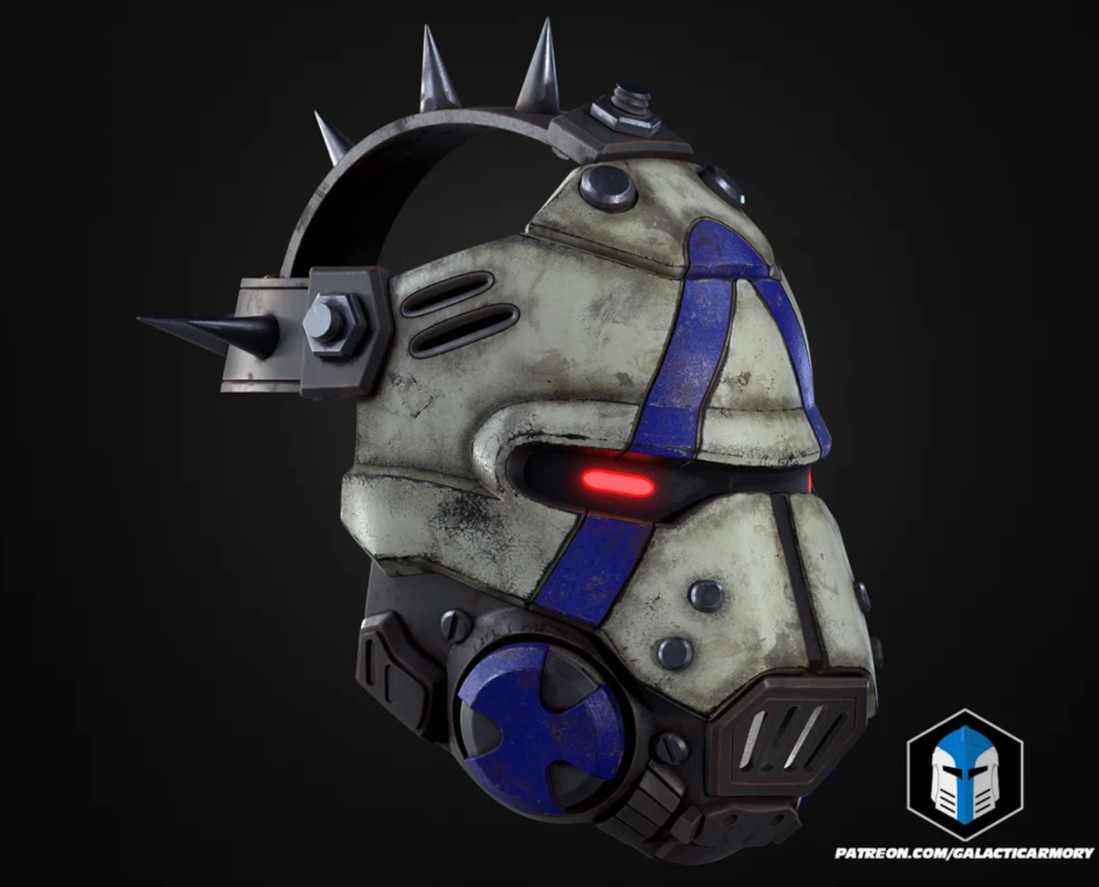 Borderlands 4 Psycho Maske Life Size | 3D Cosplay Prop DIY Psycho Mask6