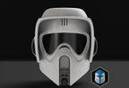 Scout Trooper Helm Star Wars Maßstab 1:1 DIY Helmet8