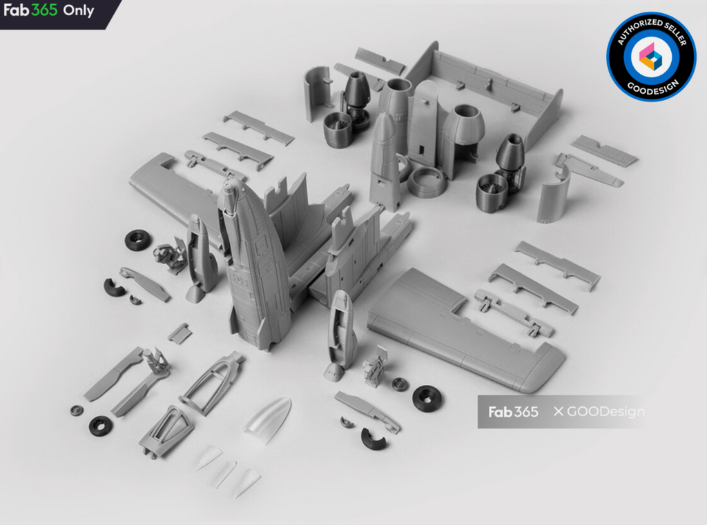 F 22 Raptor 1:32, A 10 Warthog 1:32 3D Druck Modell Flugzeuge DIY Kit3