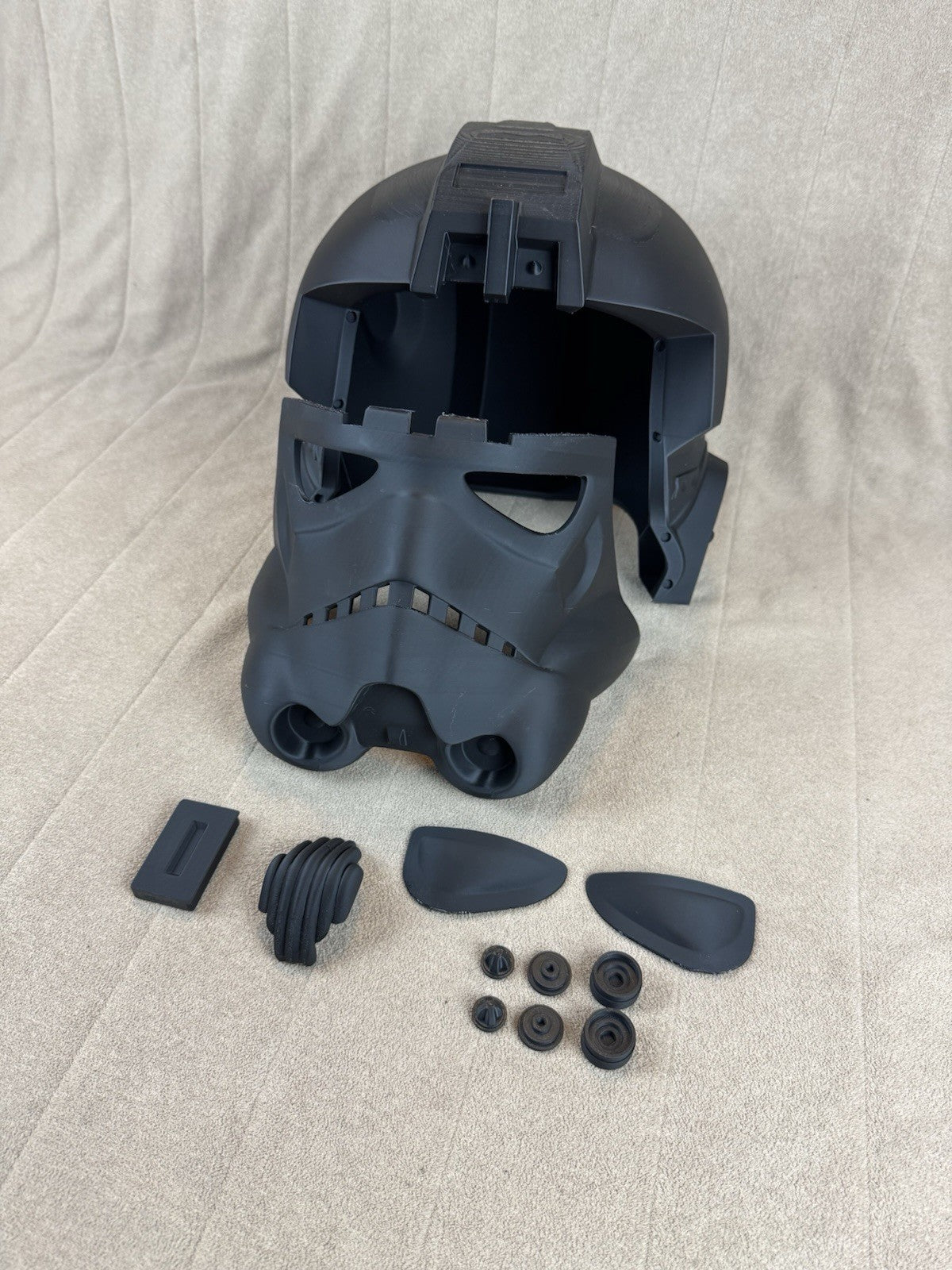 Tie Fighter Pilot Helm – Star Wars Cosplay DIY Kit – Ansicht 7