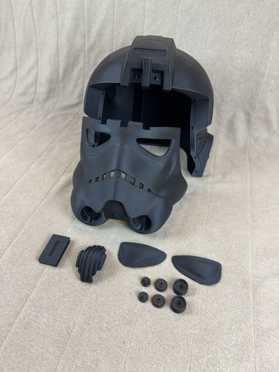Tie Fighter Pilot Helm – Star Wars Cosplay DIY Kit – Ansicht 7