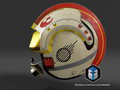Rebellen Pilot Helm – Star Wars Cosplay DIY Kit – Ansicht 5