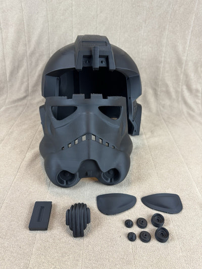 Tie Fighter Pilot Helm – Star Wars Cosplay DIY Kit – Ansicht 6