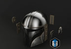 Star Wars Mandalorian Din Djarin Helmet Life Size | 3D Cosplay Prop DIY7