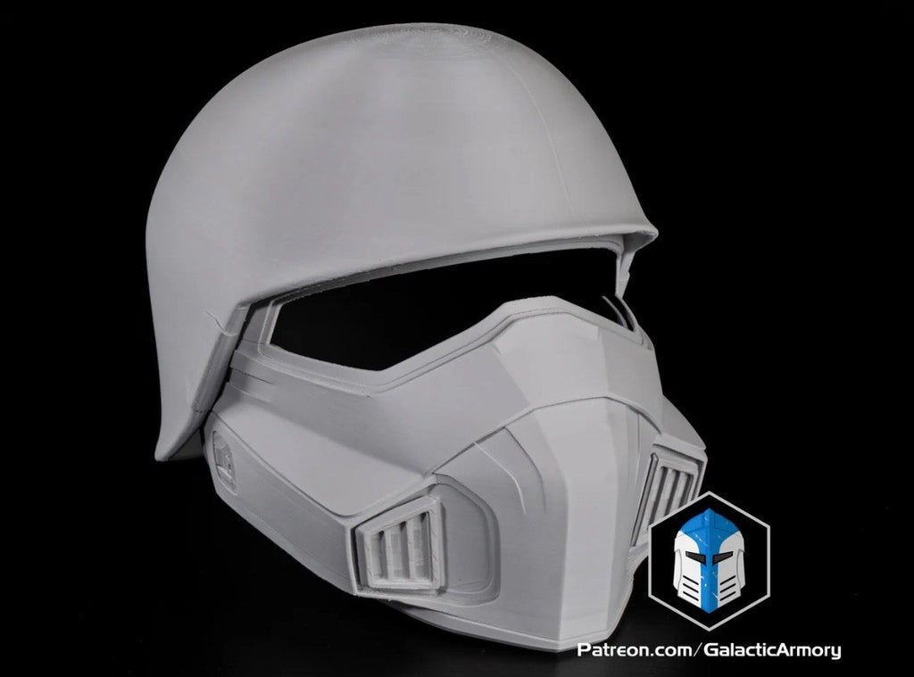 Helldivers 2 Light Gunner Helm Cosplay DIY Maßstab 1:16