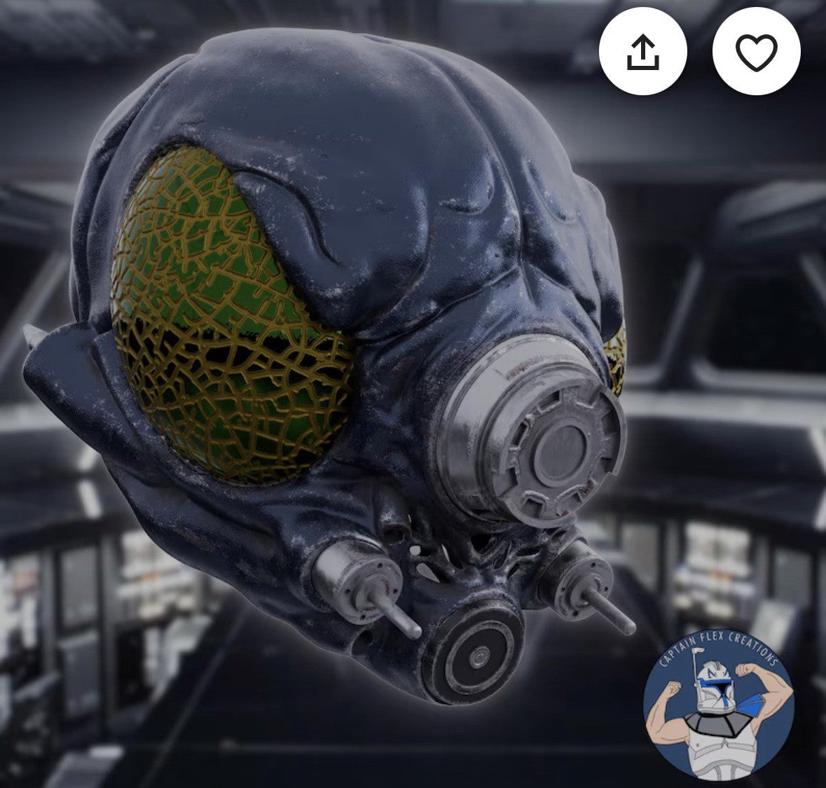4-LOM Kopf/Helm Star Wars Cosplay DIY0