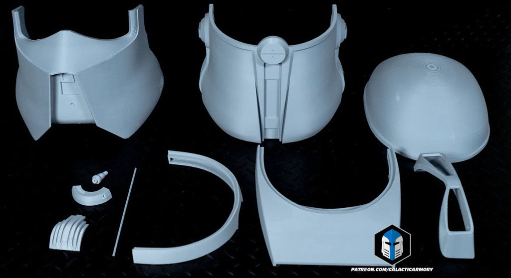 AT-RT Fahrer Helm Star Wars DIY Cosplay Maßstab 1:12