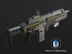 Helldivers 2 Breaker Blaster Pistol Life Size | 3D Cosplay Prop DIY8