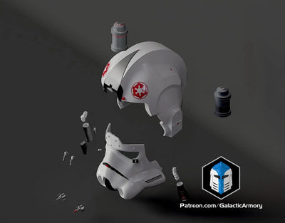 ATAT Pilot Fahrer Rüstung – Star Wars Cosplay DIY Kit – Ansicht 16