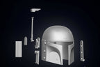 Boba Fett Helm Star Wars Life Size | 3D Cosplay Prop DIY Helmet13
