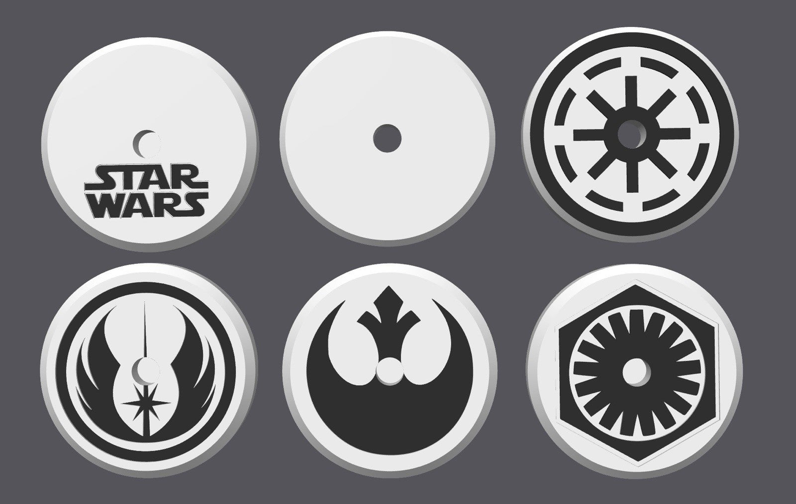 Helmständer – mit Logo & Wunschfarbe - Star Wars1