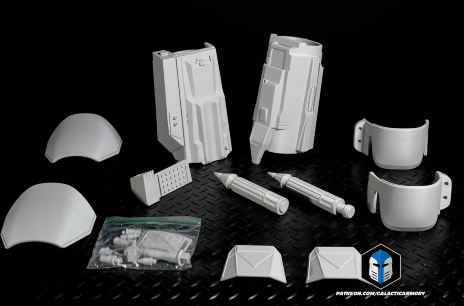 Boba Fett Rüstung ohne Helm Book of Boba Fett Star Wars 3D Prop DIY Cosplay3