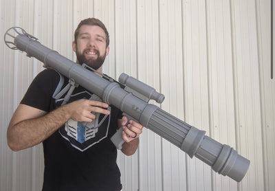 Raketenwerfer/ Smart Rocket Launcher 138cm - Star Wars Cosplay DIY12