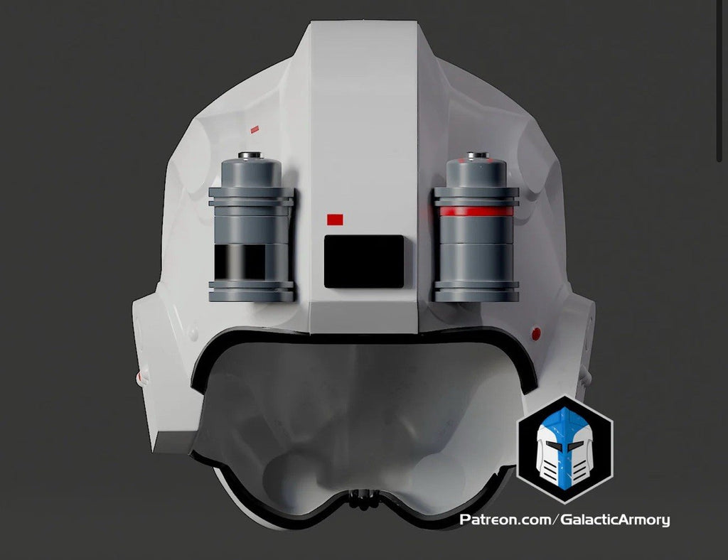 AT-AT Fahrer Helm Hauptteil in einem Stück Star Wars Cosplay DIY Maßstab 1:17