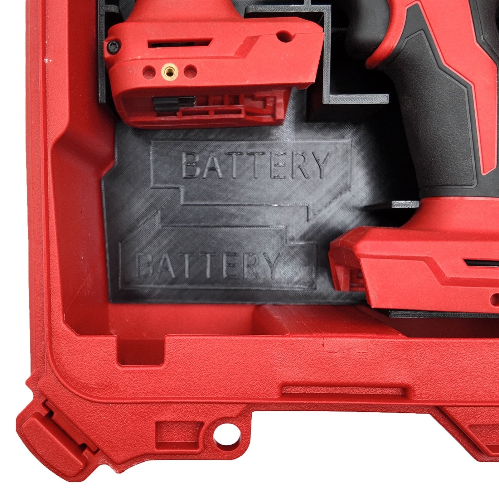 Milwaukee M18 Bohrschrauber Organizer Einsatz – Packout Compact 3D Druck3