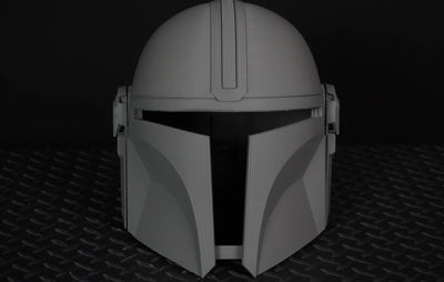 Mandalorian Din Djarin Helm – Star Wars Cosplay DIY Kit – Ansicht 4