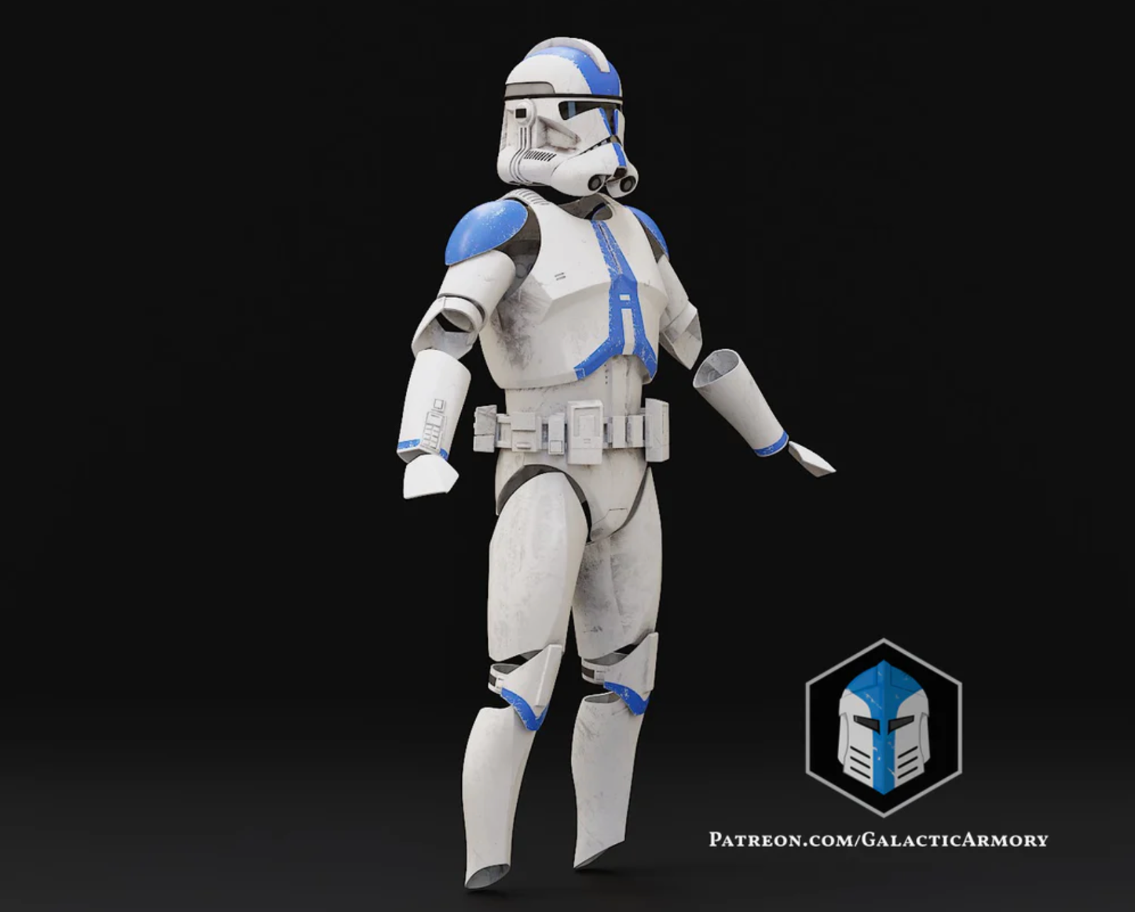 Clone Trooper Rüstung Star Wars Episode 3 Life Size | 3D Cosplay Prop DIY armor8