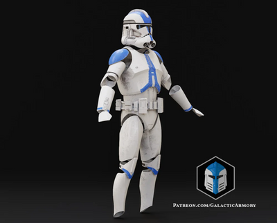 Clone Trooper : Episode III Rüstung – Star Wars Cosplay DIY Kit – Ansicht 9