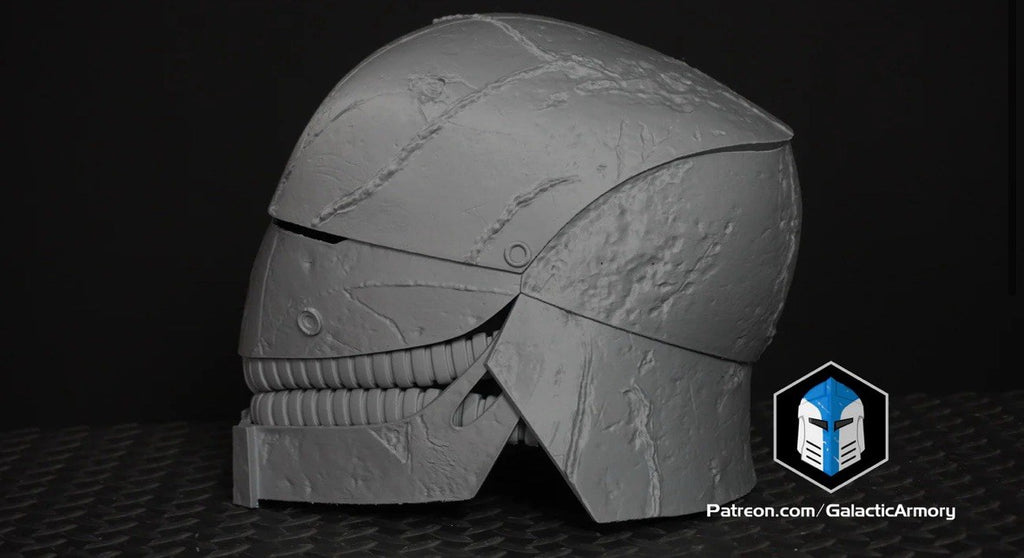 Acolyte Stranger Helm Star Wars Maßstab 1:1 DIY Helmet4