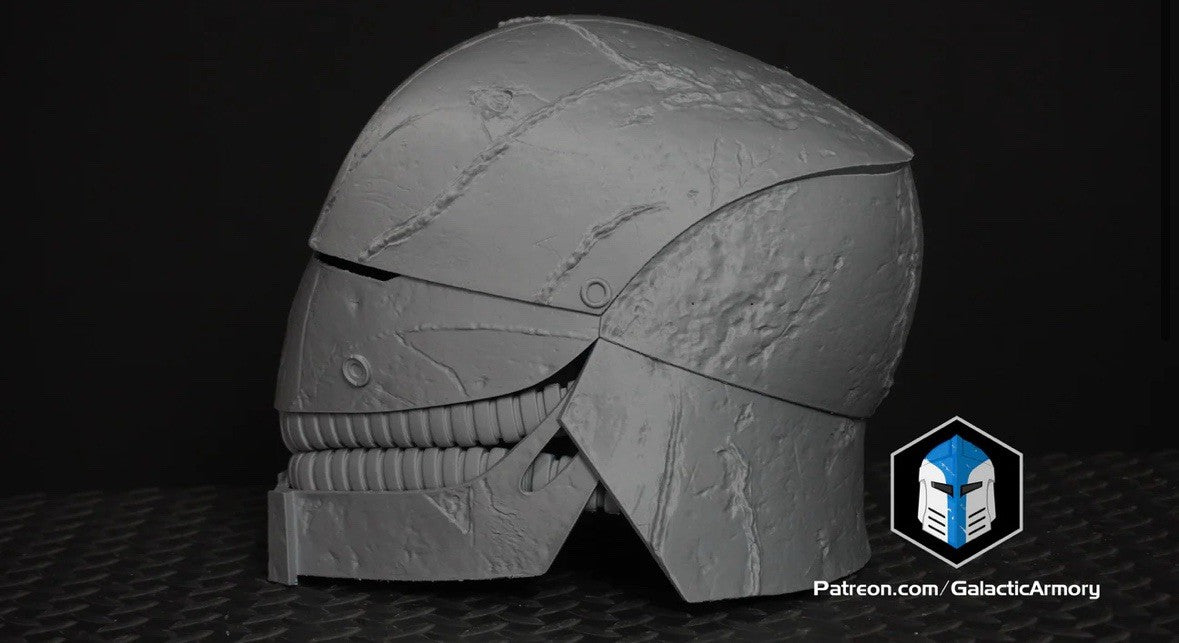 Acolyte Stranger Helm Star Wars Maßstab 1:1 DIY Helmet4