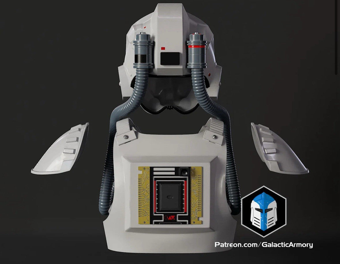 AT- AT Fahrer Rüstung ohne Helm Star Wars DIY Cosplay Maßstab 1:19
