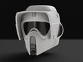 Scout Trooper Helm Star Wars Maßstab 1:1 DIY Helmet0