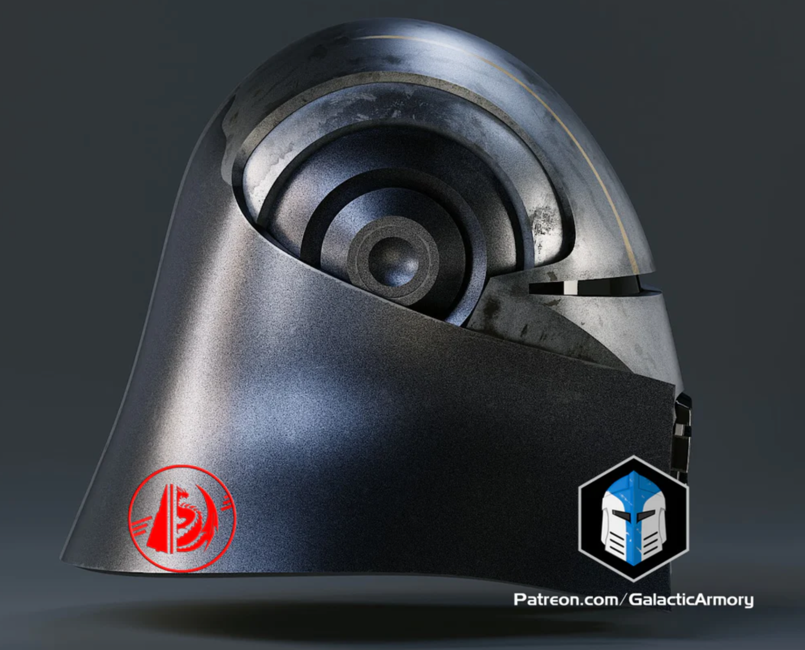 Lord Starkiller Helm Star Wars Life Size | 3D Cosplay Prop DIY Helmet8