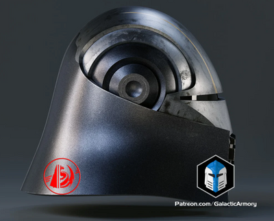Lord Starkiller Helm – Star Wars Cosplay DIY Kit – Ansicht 9