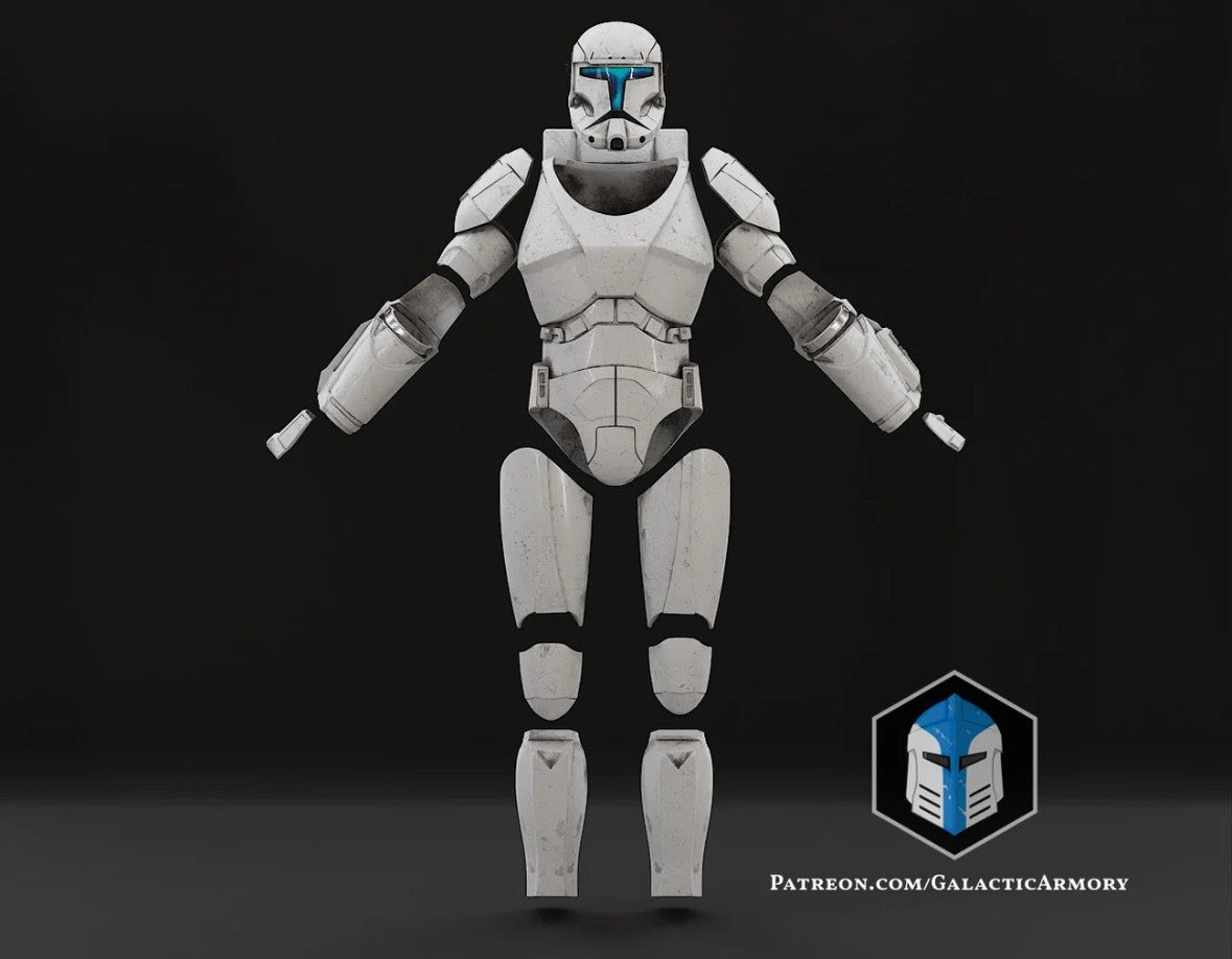 Republic Commando Rüstung – Star Wars Cosplay DIY Kit – Ansicht 1