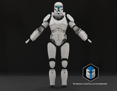 Republic Commando Rüstung – Star Wars Cosplay DIY Kit – Ansicht 1