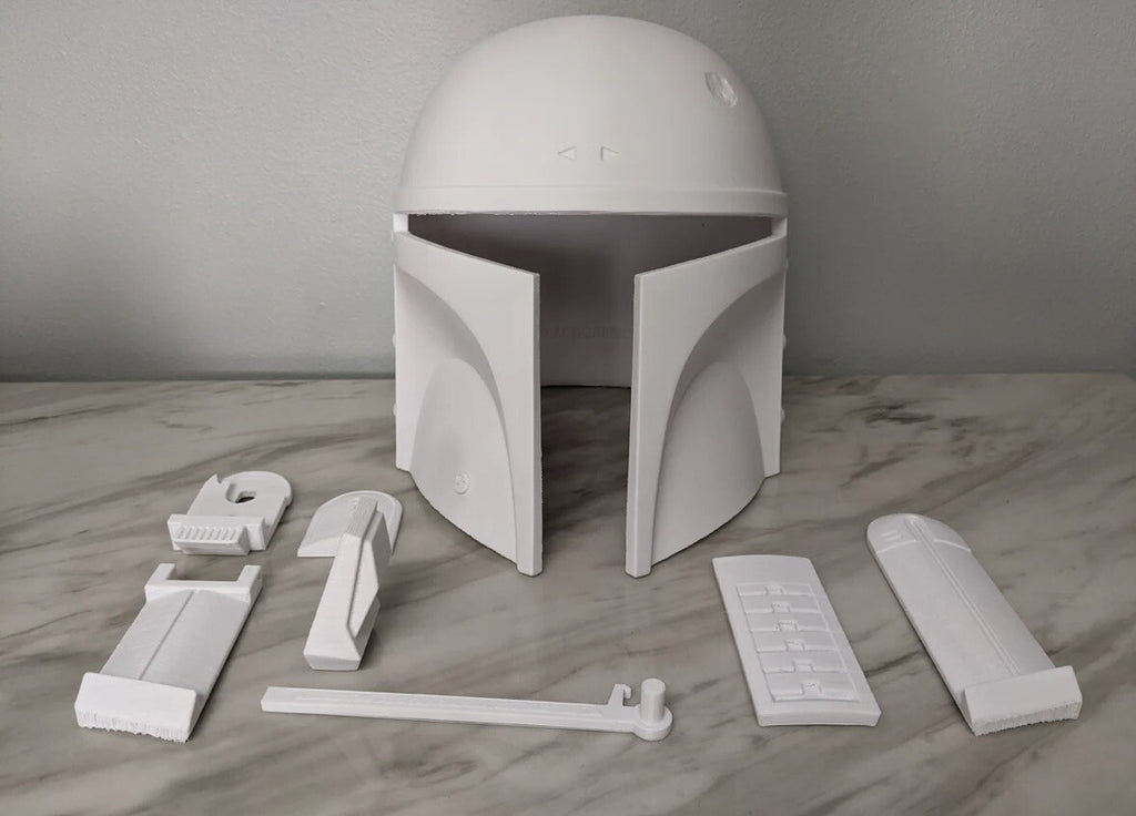Boba Fett Helm Star Wars Life Size | 3D Cosplay Prop DIY Helmet2