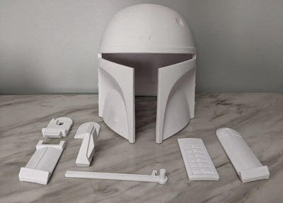 Boba Fett Helm – Star Wars Cosplay DIY Kit – Ansicht 3