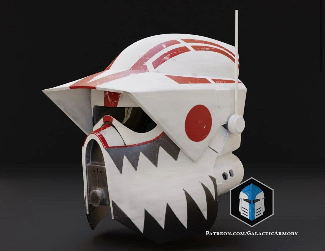 ARF Trooper Helm Hauptteil in einem Stück Star Wars Cosplay DIY Maßstab 1:16