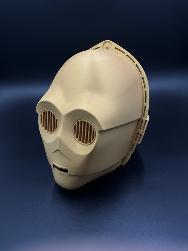 C3PO Head Helm – inspiriert von Star Wars – DIY Kit