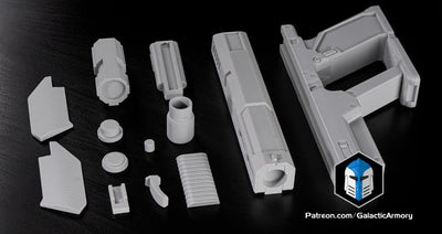 Helldivers 2 Peacemaker Helldivers 2 Blaster – Helldivers 2 Cosplay DIY Kit – Ansicht 2