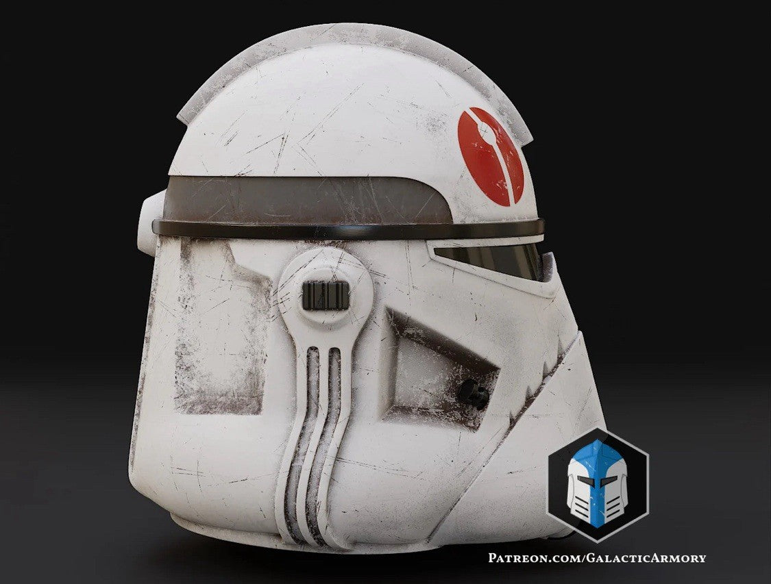 Commander Neyo Helm Hauptteil in einem Stück Star Wars Cosplay DIY Maßstab 1:18