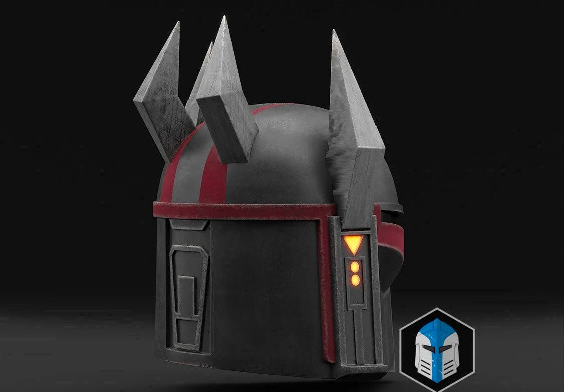Gar Saxon Helm Star Wars DIY Cosplay Maßstab 1:19
