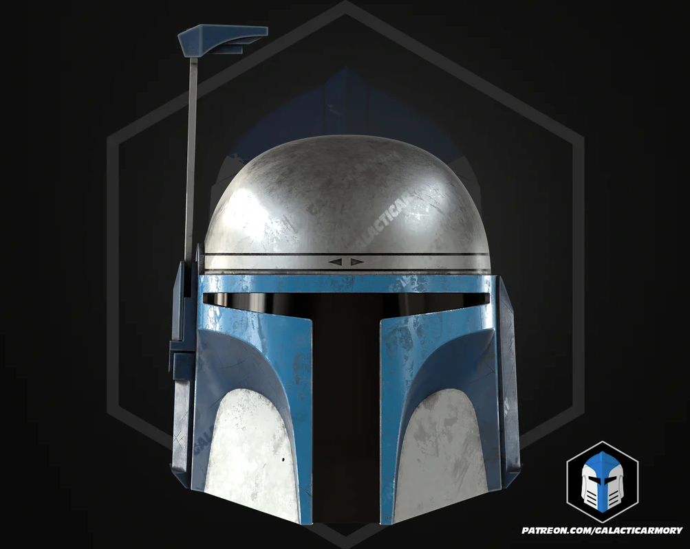 Jango Fett Fan Rüstung – Star Wars Cosplay DIY Kit – Ansicht 2
