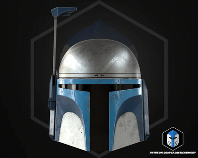 Jango Fett Fan Rüstung – Star Wars Cosplay DIY Kit – Ansicht 2