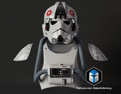 ATAT Pilot Fahrer Rüstung – Star Wars Cosplay DIY Kit – Ansicht 1