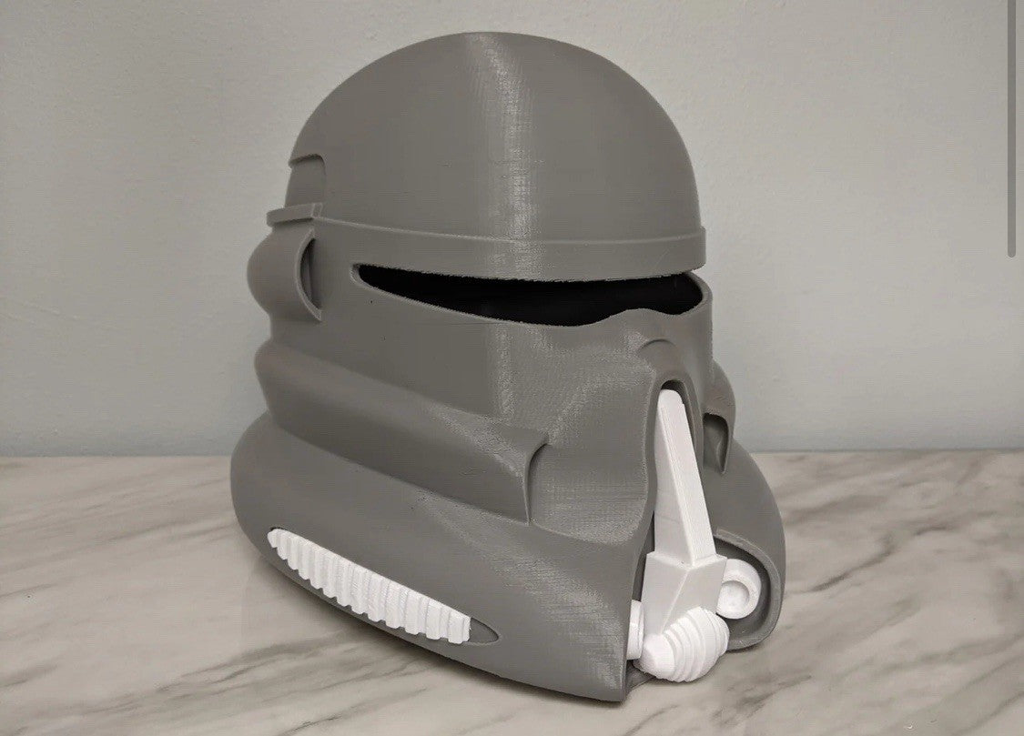 Purge Trooper Helm Hauptteil in einem Stück Star Wars DIY Cosplay Maßstab 1:14